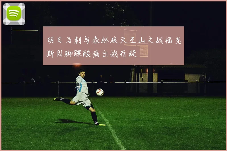 明日马刺与森林狼天王山之战福克斯因脚踝酸痛出战存疑